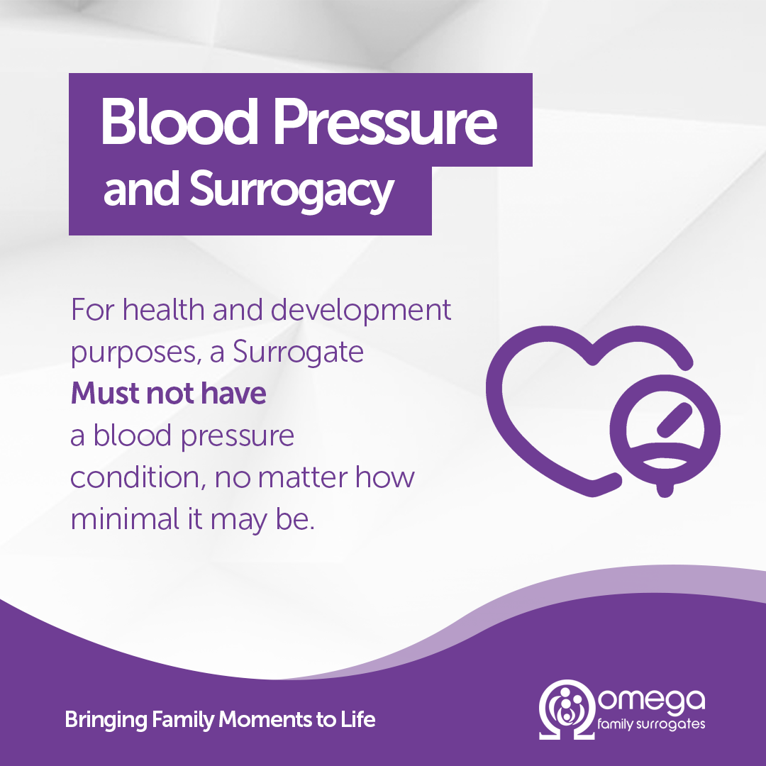 blood pressure and surrogacy